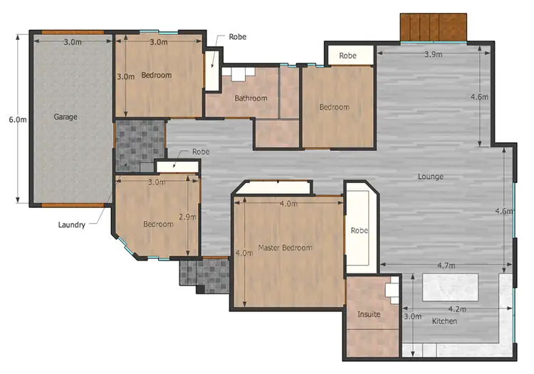 Floorplan of Homely house listing, 8C Tungarra Road, Girraween NSW 2145