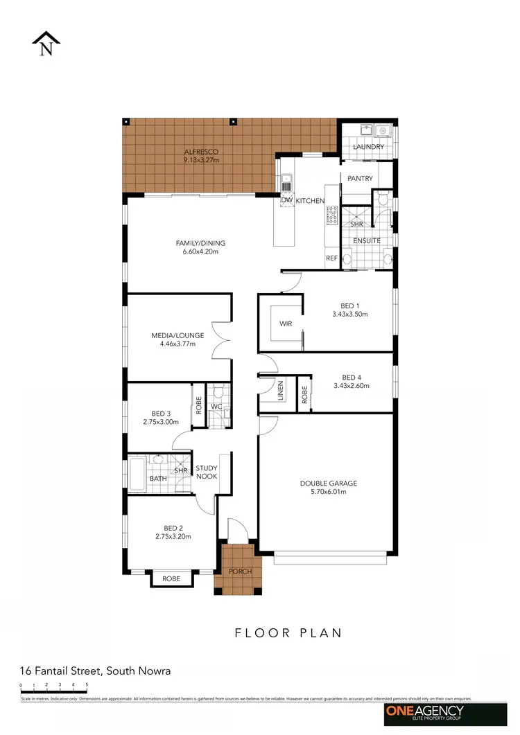 Floorplan of Homely house listing, 16 Fantail Street, South Nowra NSW 2541