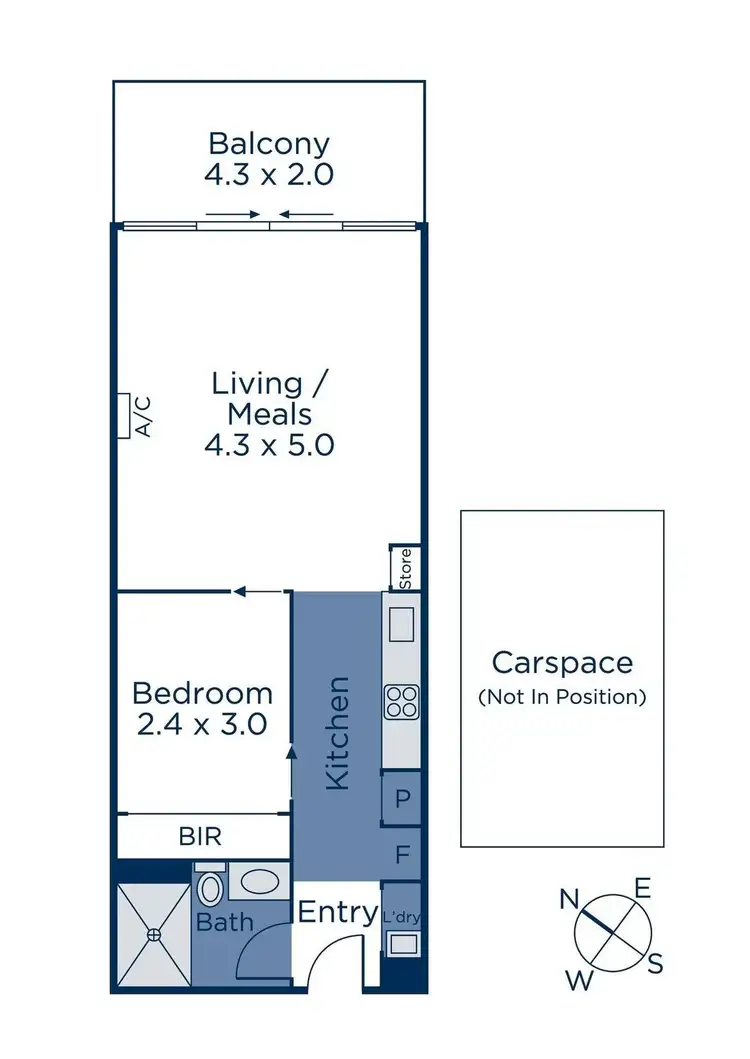 Floorplan of Homely apartment listing, 212/828 Burke Road, Camberwell VIC 3124
