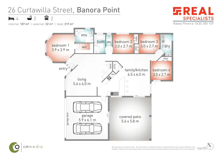 Floorplan of Homely house listing, 26 Curtawilla Street, Banora Point NSW 2486