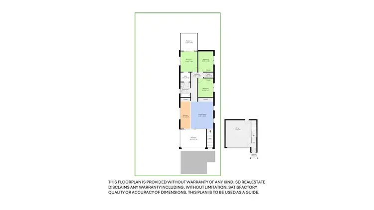 Floorplan of Homely house listing, 5875 Tweed Valley Way, Mooball NSW 2483