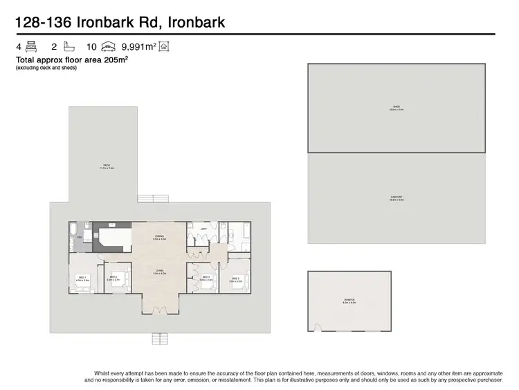 Floorplan of Homely house listing, 128-136 IRONBARK ROAD, Ironbark QLD 4306