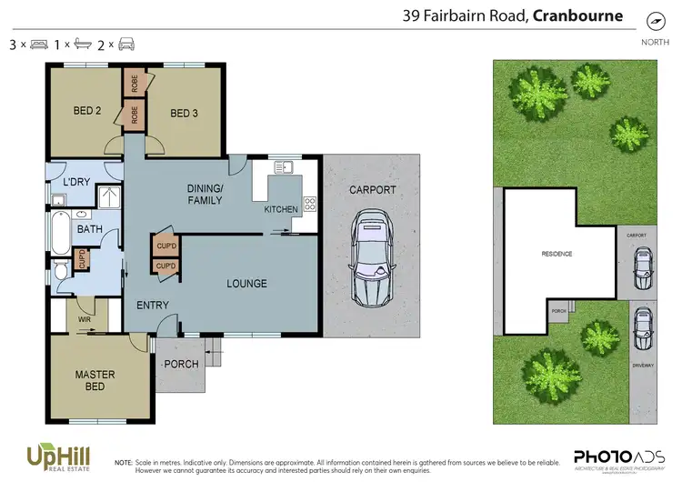 Floorplan of Homely house listing, 39 Fairbairn Road, Cranbourne VIC 3977
