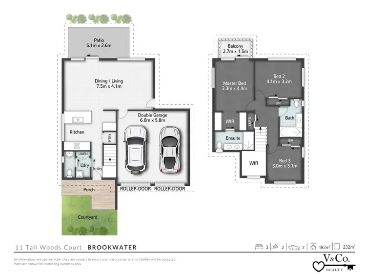 Floorplan of Homely terrace listing, 11 Tall Woods Court, Brookwater QLD 4300