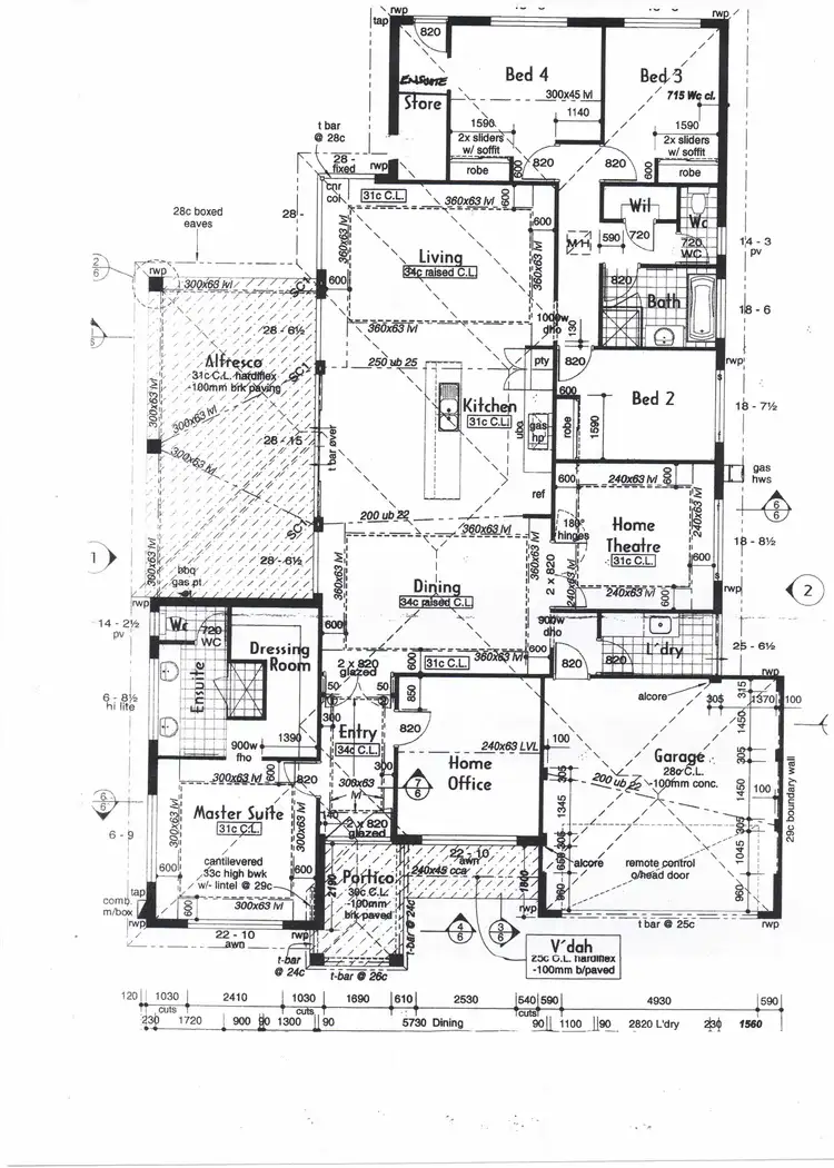 Floorplan of Homely house listing, 16 Dalmeny Link, Burns Beach WA 6028
