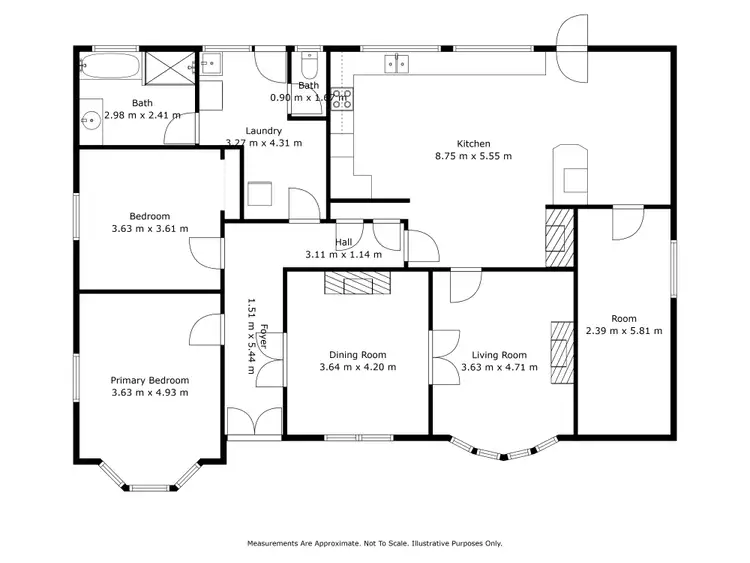Floorplan of Homely house listing, 78-82 Main Street, Goroke VIC 3412