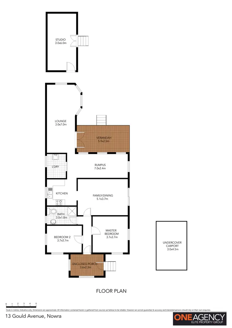 Floorplan of Homely house listing, 13 Gould Avenue, Nowra NSW 2541
