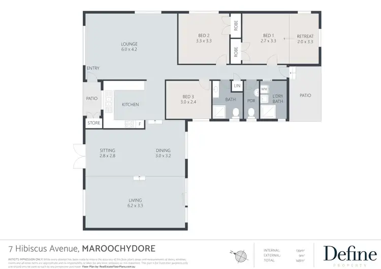 Floorplan of Homely house listing, 7 Hibiscus Avenue, Mooloolaba QLD 4557