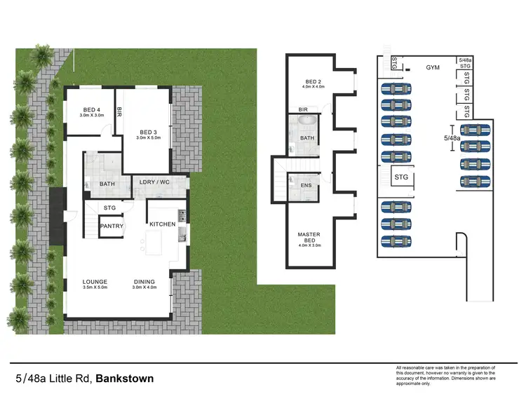 Floorplan of Homely villa listing, 5/48A Little Road, Bankstown NSW 2200
