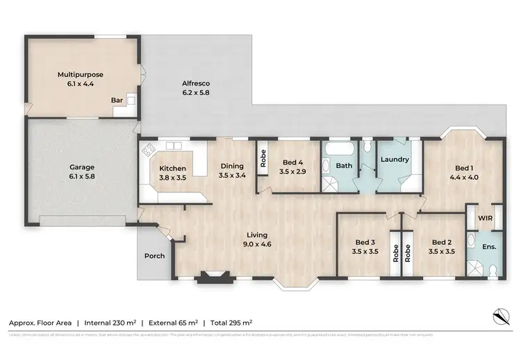 Floorplan of Homely house listing, 58 Candowie Crescent, Karana Downs QLD 4306