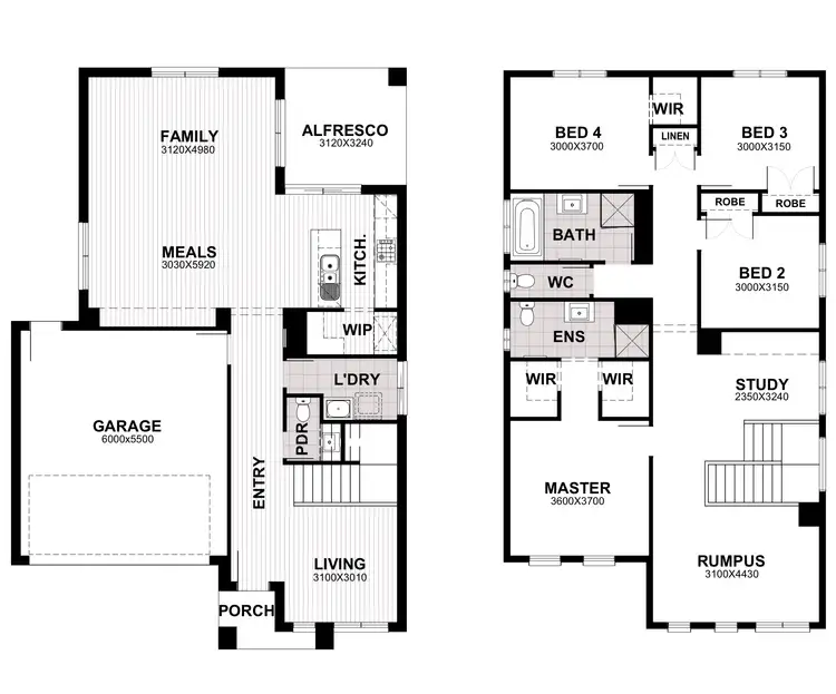 Floorplan of Homely house listing, Lot 2148 Eloquence Road, Tarneit VIC 3029
