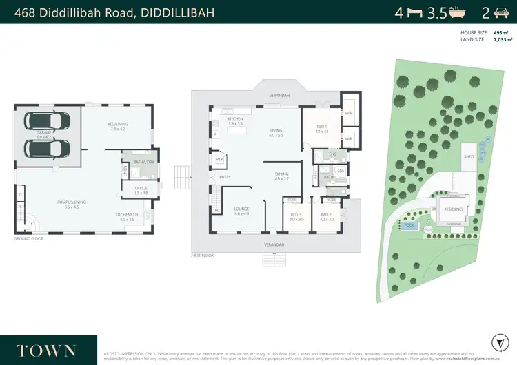 Floorplan of Homely house listing, 468 Diddillibah Road, Diddillibah QLD 4559