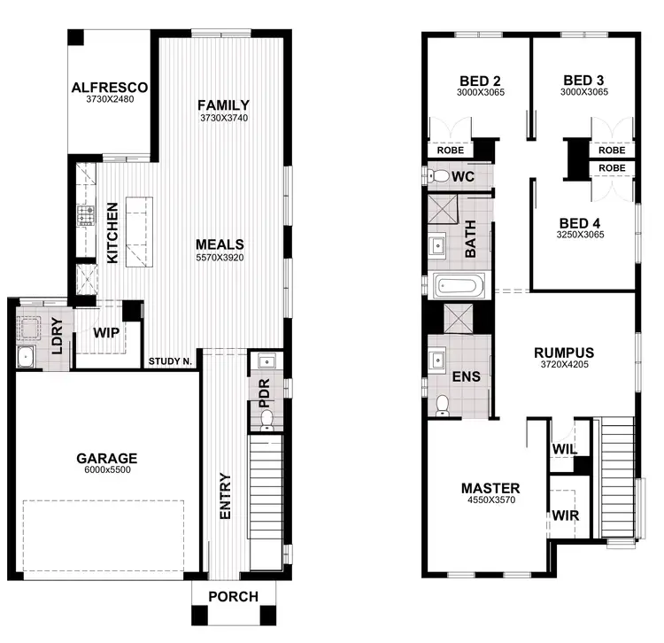 Floorplan of Homely house listing, Lot 5399 Hairpin Drive, Tarneit VIC 3029
