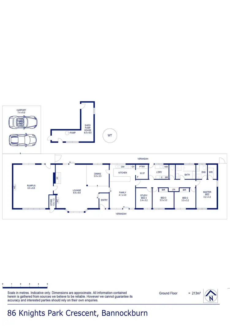 Floorplan of Homely house listing, 3/86 Knights Park Crescent, Bannockburn VIC 3331