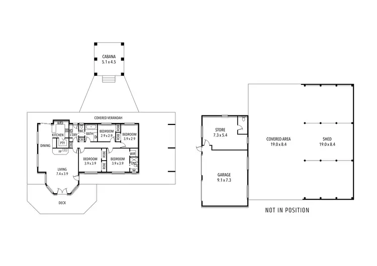 Floorplan of Homely rural property listing, 290 Barwite Road, Mansfield VIC 3722