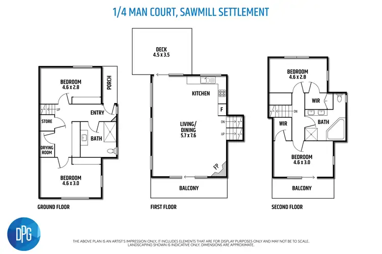 Floorplan of Homely house listing, 1/4 Man Court, Sawmill Settlement VIC 3723