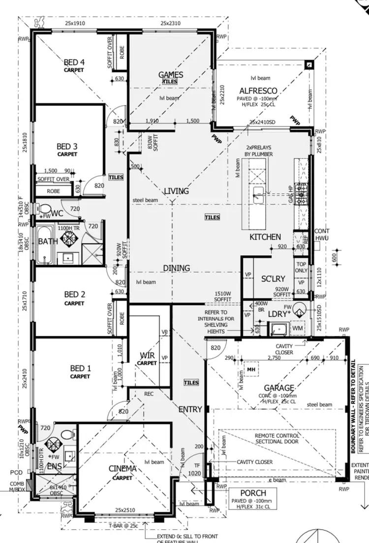 Floorplan of Homely house listing, 18 Haflinger Way, Byford WA 6122