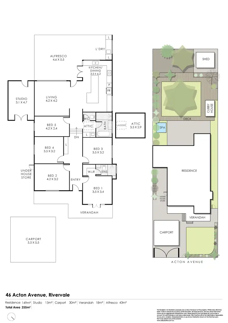 Floorplan of Homely house listing, 46 Acton Avenue, Rivervale WA 6103