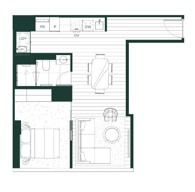 Floorplan of Homely apartment listing, 93-119 Kavanagh Street, Southbank VIC 3006