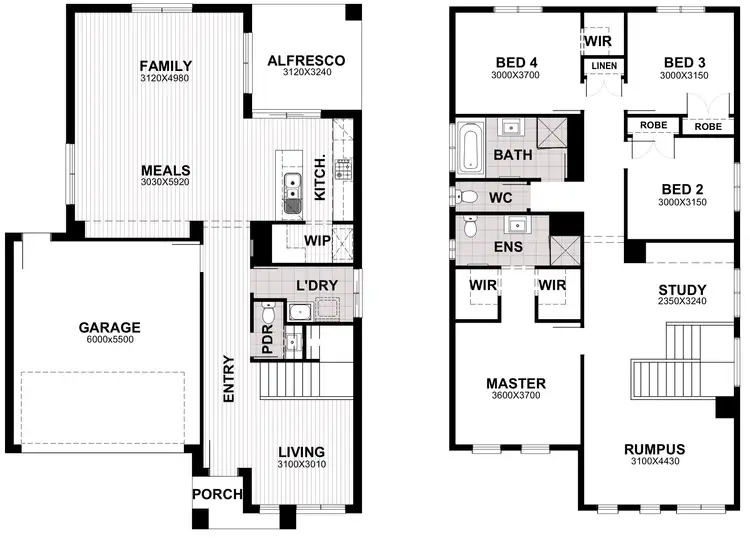 Floorplan of Homely house listing, Lot 1041 Zoe Street, Sunbury VIC 3429