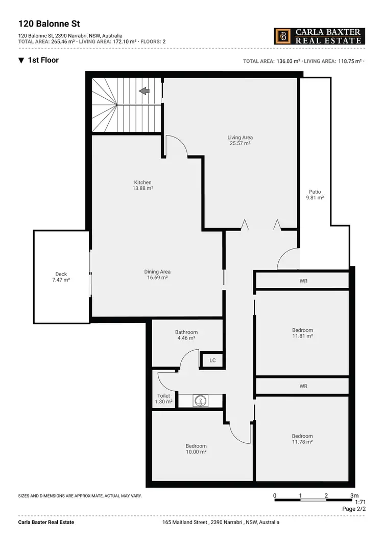 Floorplan of Homely house listing, 120 Balonne Street, Narrabri NSW 2390
