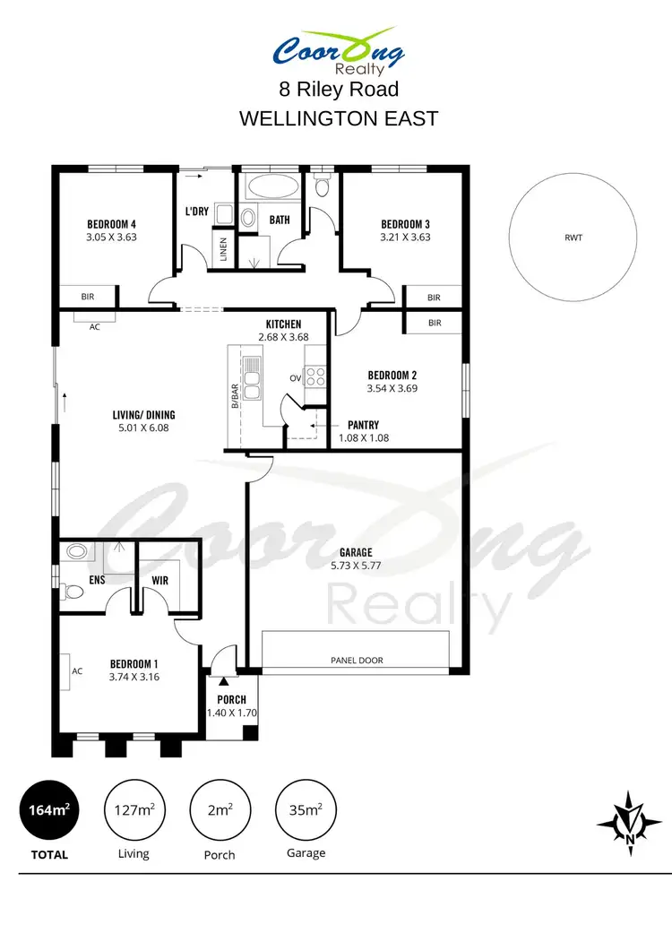 Floorplan of Homely house listing, 8 Riley Road, Wellington East SA 5259