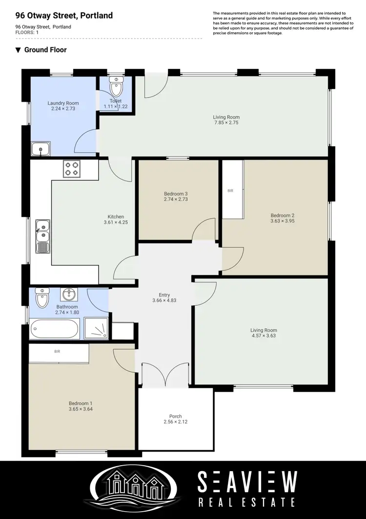 Floorplan of Homely house listing, 96 Otway Street, Portland VIC 3305