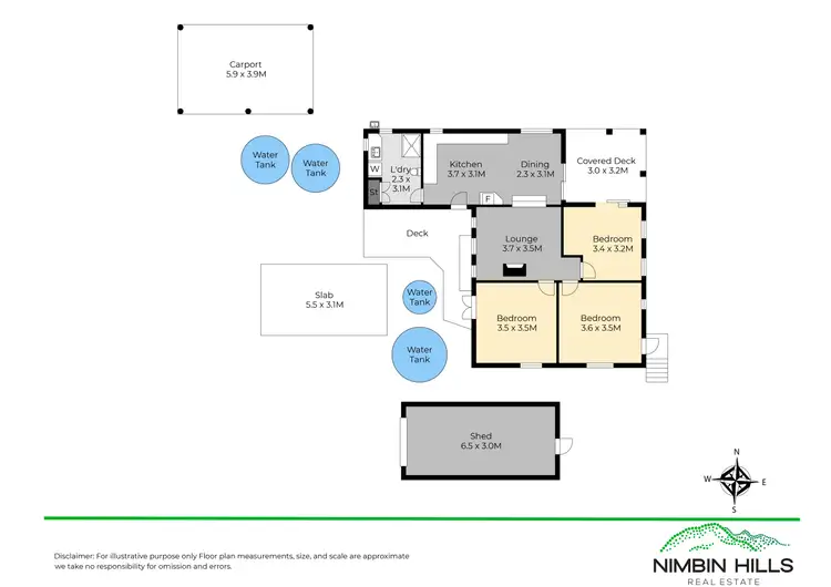 Floorplan of Homely rural property listing, Address available on request