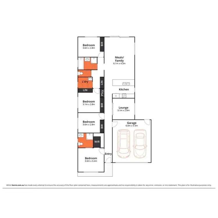 Floorplan of Homely house listing, 39 Precinct Road, Charlemont VIC 3217