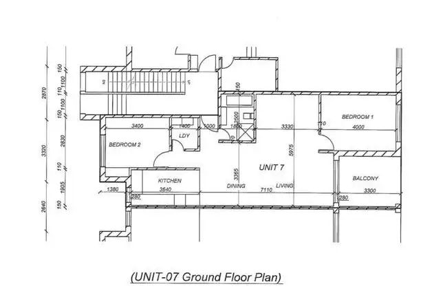 Floorplan of Homely apartment listing, 7/58-62 Cairds Avenue, Bankstown NSW 2200