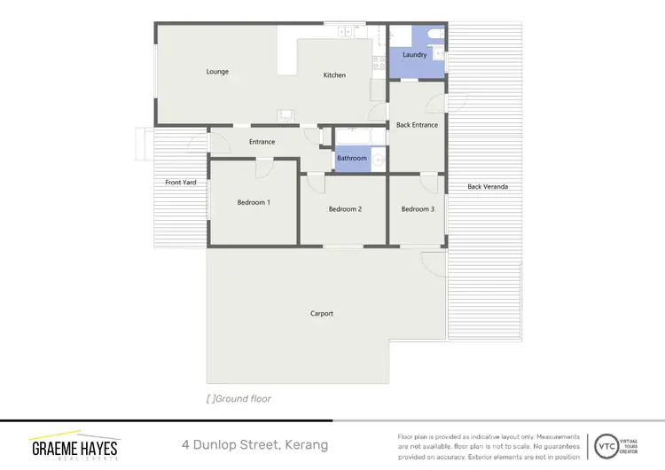 Floorplan of Homely house listing, 4 Dunlop Street, Kerang VIC 3579