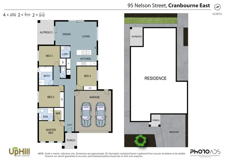 Floorplan of Homely house listing, 95 Nelson Street, Cranbourne East VIC 3977