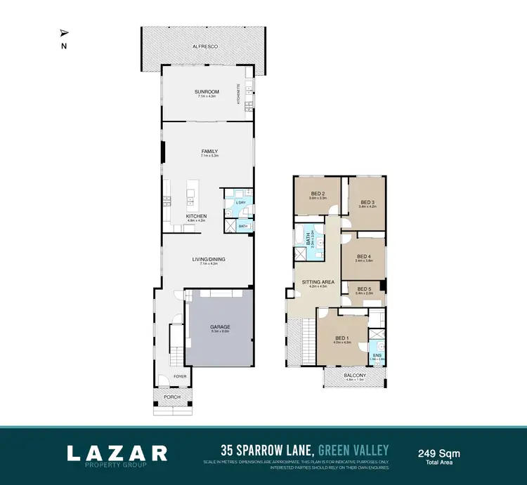 Floorplan of Homely house listing, 35 Sparrow Lane, Green Valley NSW 2168