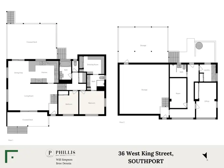 Floorplan of Homely house listing, 36 West King Street, Southport QLD 4215
