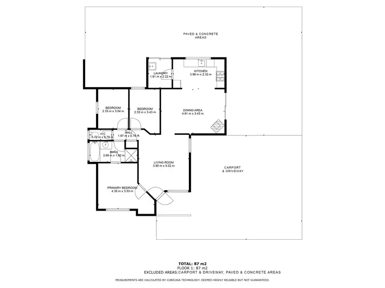 Floorplan of Homely house listing, 19 Morgan Loop, Boulder WA 6432