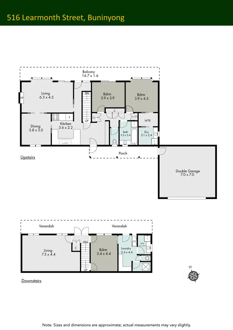 Floorplan of Homely house listing, 516 LEARMONTH STREET, Buninyong VIC 3357