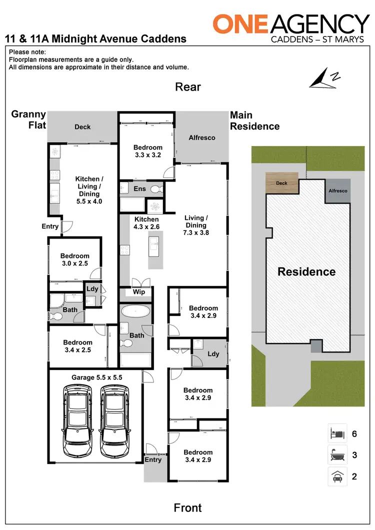 Floorplan of Homely house listing, 11 Midnight Avenue, Caddens NSW 2747