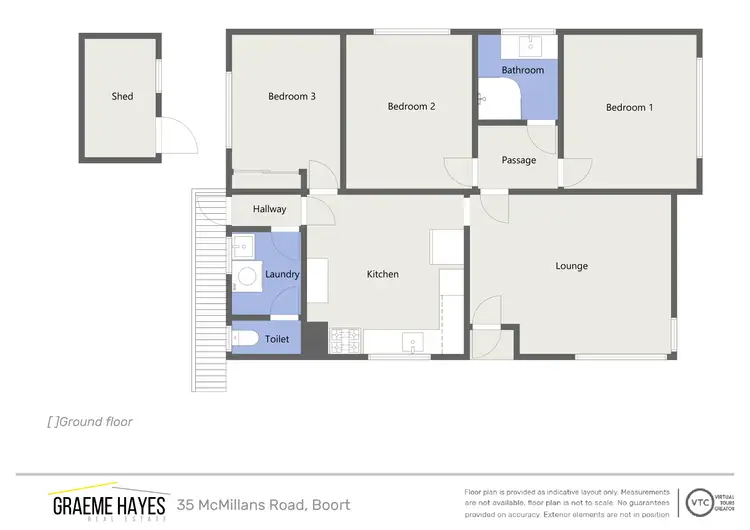 Floorplan of Homely house listing, 35 McMillans Road, Boort VIC 3537