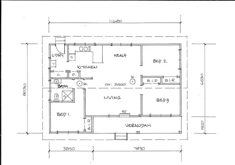 Floorplan of Homely house listing, 13 Maunder Street, Koondrook VIC 3580