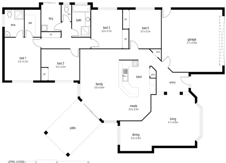 Floorplan of Homely house listing, Address available on request