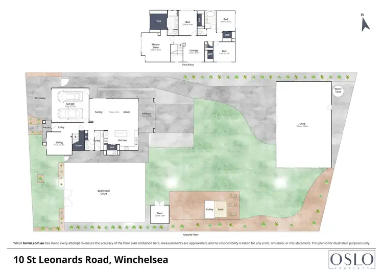 Floorplan of Homely house listing, 10 St Leonards Road, Winchelsea VIC 3241