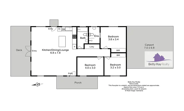 Floorplan of Homely house listing, 113 Havelock Street, Smithton TAS 7330