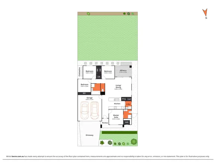 Floorplan of Homely house listing, 13 Element Circuit, Armstrong Creek VIC 3217