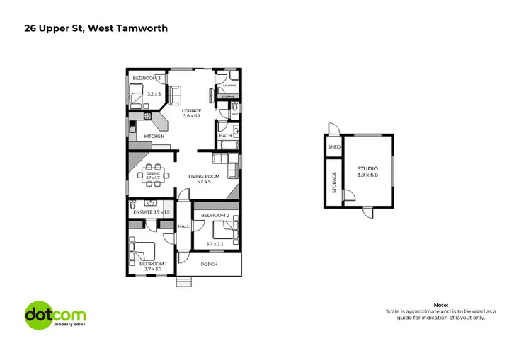 Floorplan of Homely house listing, 26 Upper Street, Tamworth NSW 2340