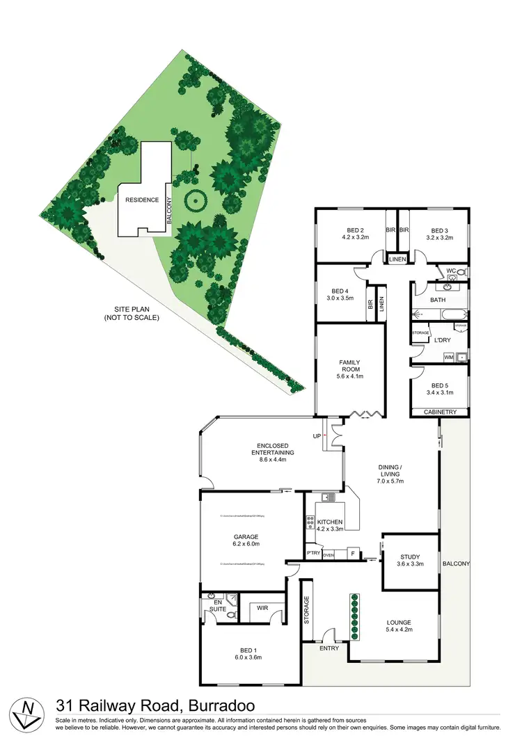 Floorplan of Homely house listing, 31 Railway Road, Burradoo NSW 2576