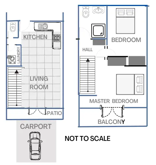 Floorplan of Homely unit listing, 14/55 Reid Road, Wongaling Beach QLD 4852