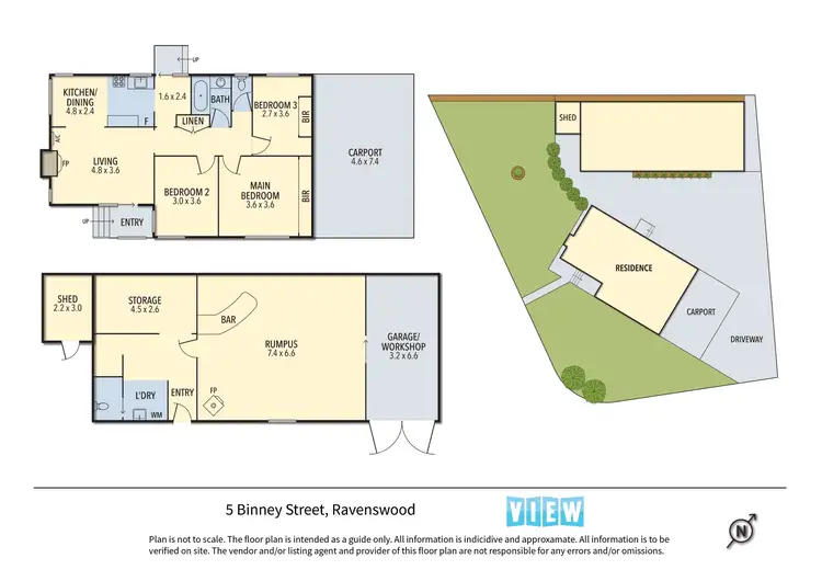 Floorplan of Homely house listing, 5 Binney Street, Ravenswood TAS 7250