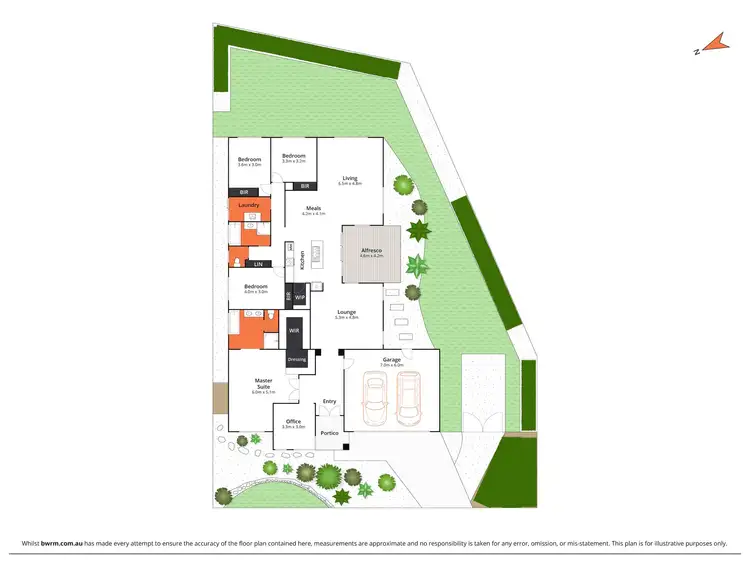 Floorplan of Homely house listing, 17-19 Silvercrest Way, Armstrong Creek VIC 3217