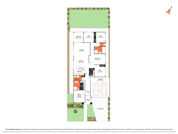 Floorplan of Homely house listing, 73 Edenhope Circuit, Armstrong Creek VIC 3217