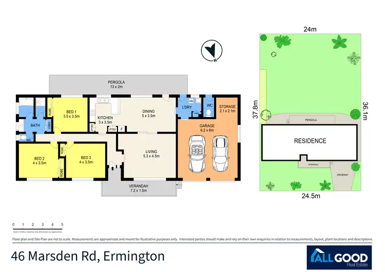 Floorplan of Homely house listing, 46 Marsden Road, Ermington NSW 2115